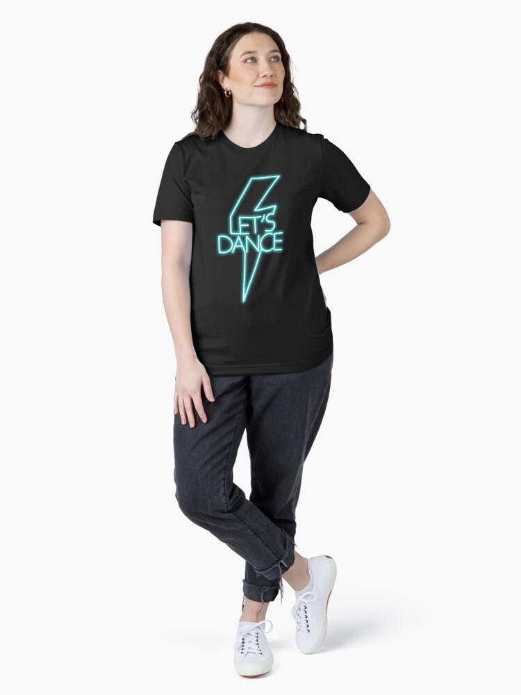 David Bowie Lets Dance Bolt Blue Essential T-Shirt