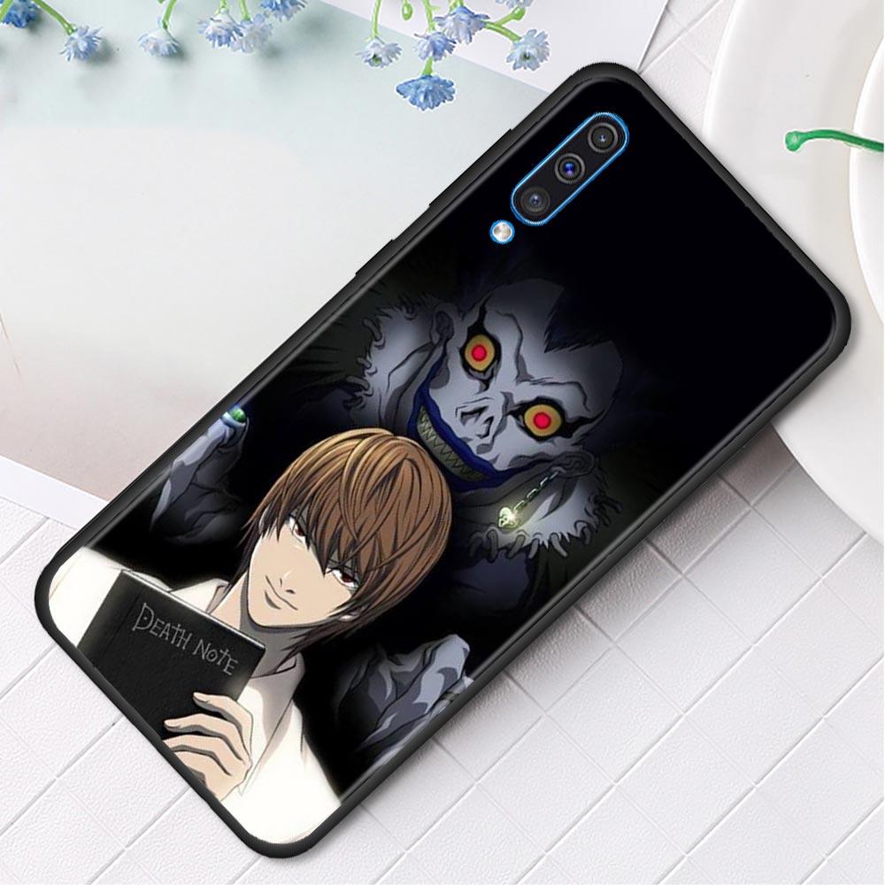 Anime Death Note Ryuk and Yagami Light For Samsung A50 A30 A30s A20s A20e A20 A10 M51 M31 M31s M30s M62 M52 M22 M12 M11 M21 Case