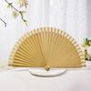 Folding Fan Smooth Opening/Closing Plain Classical Art Craft Fine Texture Stage Performance Decoration Chinese Style Dance Retro Folding Hand Fan