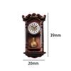 1/12th Scale Doll House Wall Clock Classic Wall Clock Model  Dollhouse Accessories
