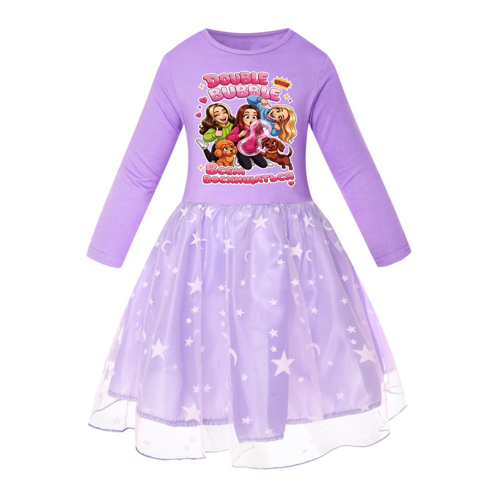 Double bubble girls star rainbow lace jumpsuit 5903