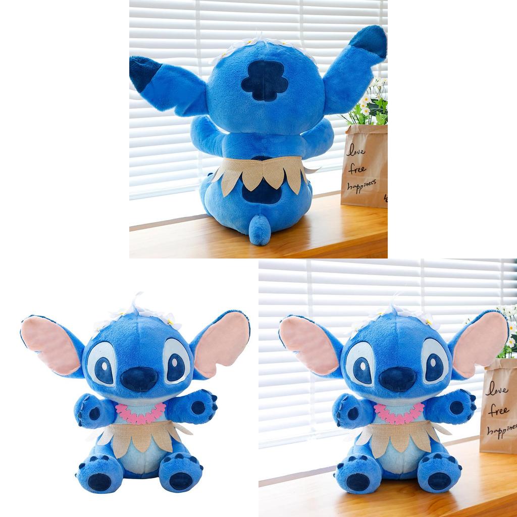 Lilo Stitch Plush Toy With Short Plush Material For Summer Vacation Decor