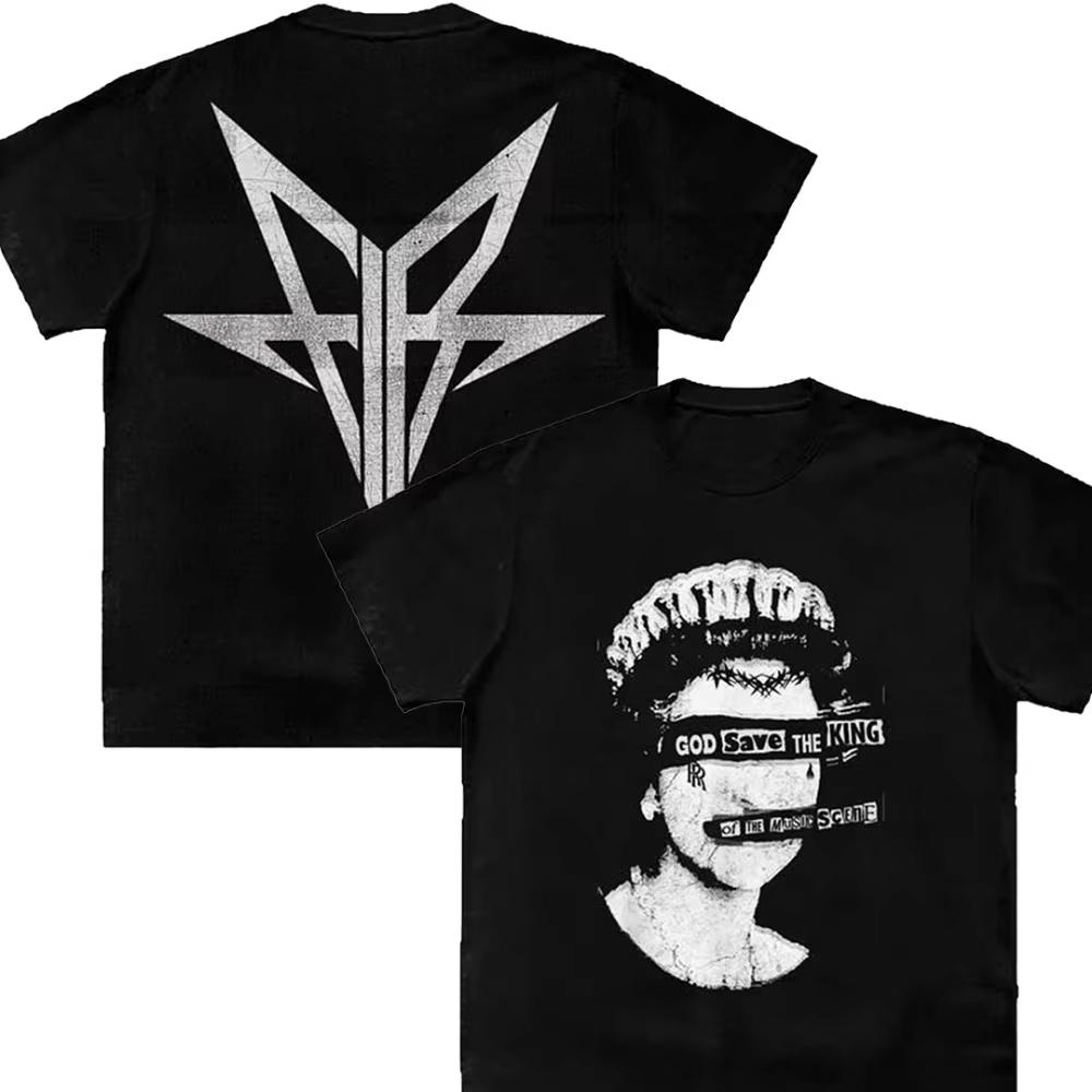 2025 Falling in Reverse Graphic Cotton Shirt Unisex Men Women Summer Short Sleeve Fashion Brand Luxury Casual Vintage Daily Tee