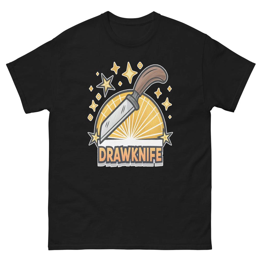 Draw Knife Workplace Tool Tools Construction Working T-Shirt