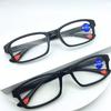 10PCS Flexible Anti Blue Light Reading Glasses +100 To +400 Square Frame Eyewear for Men Women Fashion