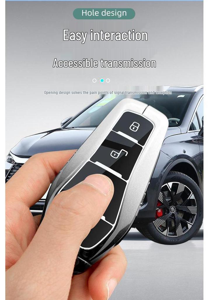 2025 BYD Tang DMI & Tang EV Gen 2 Key Case Full Cover Shell for Intelligent Driving Models