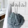 Stainless Steel Bathroom Sticky Hook Wall Mount Towel Hanger Shower Glass Wall Hanging Rack for Home and Hotel Use