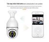 360° Wireless Surveillance Light Bulb Camera with Mobile Remote and Full-Color Night Vision HD Monitoring