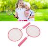 Children Badminton Set Lightweight Kids Badminton Racket with 3 Shuttlecocks Carrying Bag Grip Strap for 3 to 12 Years Old