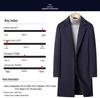 Winter Mid-Length Woolen Overcoat for Middle-Aged & Young People - Lapel Fashion Casual Style