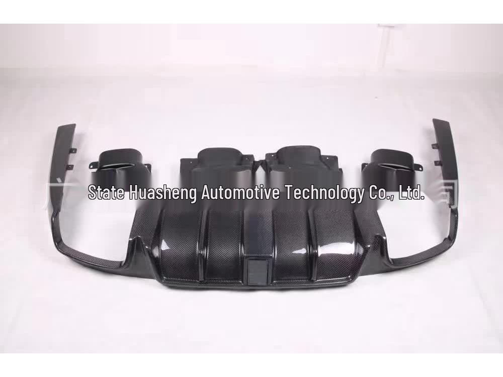 Mercedes-Benz E-Class W238 Coupe Rear Lip, Carbon Fiber Brabus E53 Style (2016-2021)