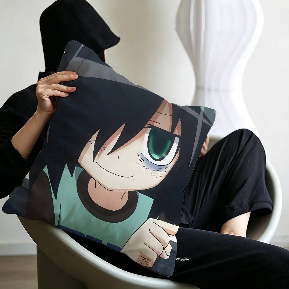 Cute KKuroki TomokoS Pillowcase toon Gift Cushion Cover Bedroom Home Sofa Chair Seat Decor pillow case