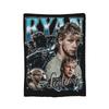 90s Ryan Leviticus 2026 Horror Movie Blankets Flannel Print Super Warm Throw Blankets for Sofa Travel Bedding Throws