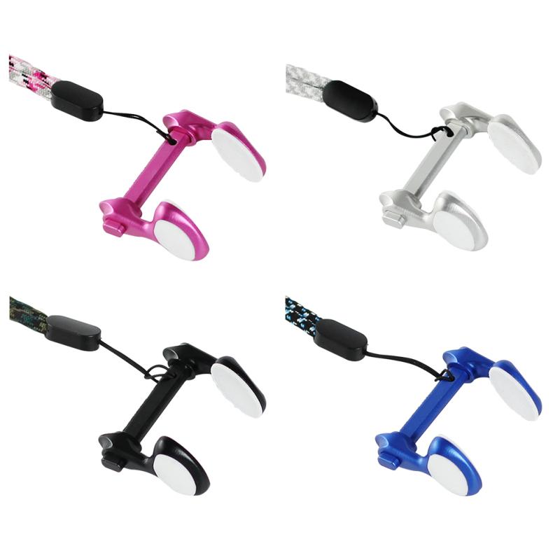 

Зажимы для носа для плавания из алюминиевого сплава + силиконовая защита для носа для взрослых с ремешком для водных видов спорта,