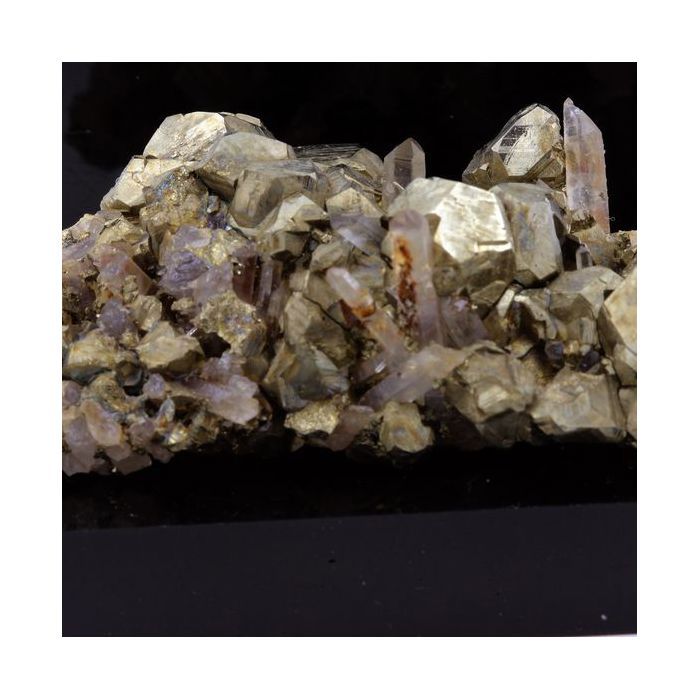 Pyrite, Quartz, Sidérite 396.2 carats