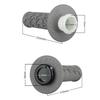NIBBI Motorcycle Lock-on Grips 22mm Rubber Handlebar Aluminum Throttle Control Base Set for KTM SXF XCF EXCF 350 500 Husqvarna