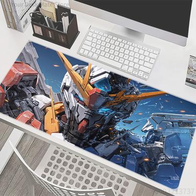 Mouse Pad Mmechanical Warrior Ggundam Desk Mat Gamer Office Computer Carpet Keyboard Table Gaming Accessories Mousepad