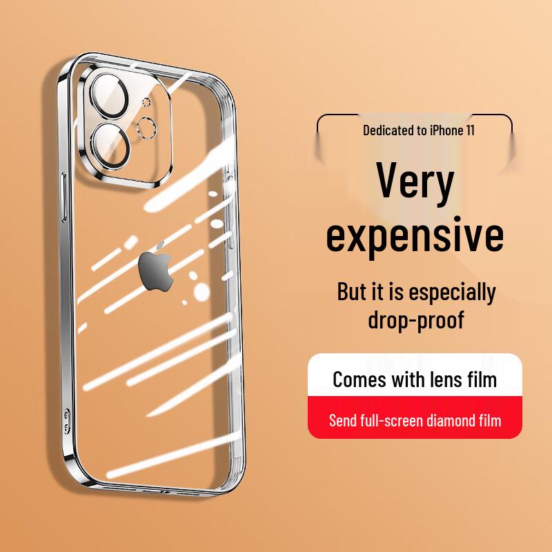 

Сверхтонкий противоударный чехол для iPhone с полной защитой линз iPhone 11 (6.1-inch)