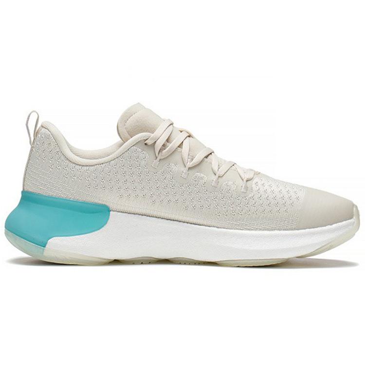 New LiNing Wujie 4 Non Slip Lightweight Low Top Training Shoes Women's Pearl White AFVS008-4