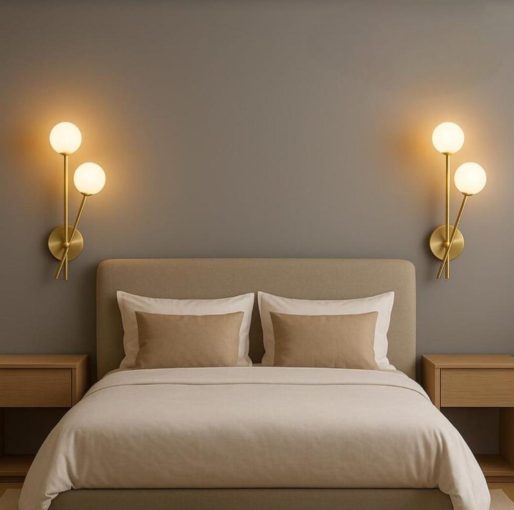 Wall Sconce Modern Mid Century Bedside Light Stylish Vanity Brass Wall Lamp Handmade Wall Light Fixture Home Decor New Home Gift