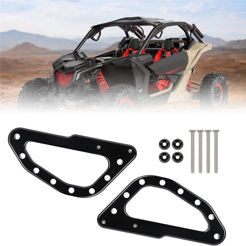 

Aluminum Grab Handles For Can-Am Maverick X3 XDS XRS XMR XRC Turbo R RR 2017-2024 Roll Cage чёрный