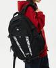 Waikei Reflective String Backpack Black