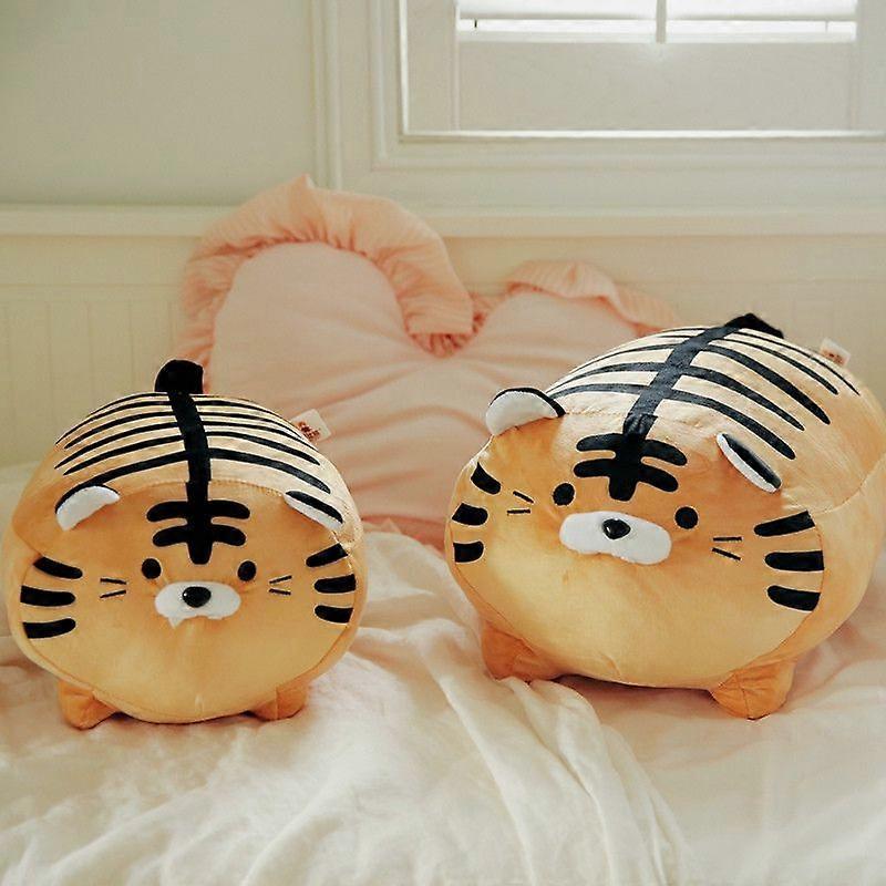 Cute Plush Tiger Doll Stuffed Fluffy Tiger Plush Toy Soft Animal Plush Pillow for Adults Kids