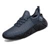 Breathable Men's Cutout Mesh Running Shoes Lightweight Design Shock Absorption Lightweight Athletic Shoes