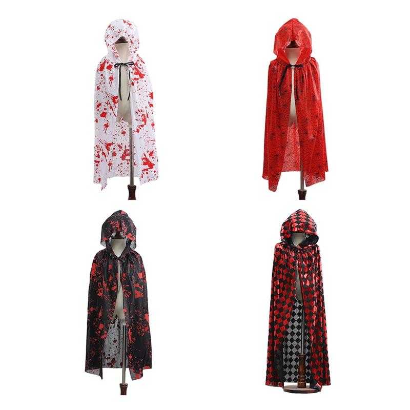 

Дитячі мантії Хелловін Пончо з капюшоном Накидка для рольових ігор S