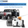 Rear Right Passenger Side Door Lock Latch Actuator Motor Replacement for 2007 2008 2009 Chevy Silverado Suburban Tahoe Avalanche GMC Sierra Yukon XL