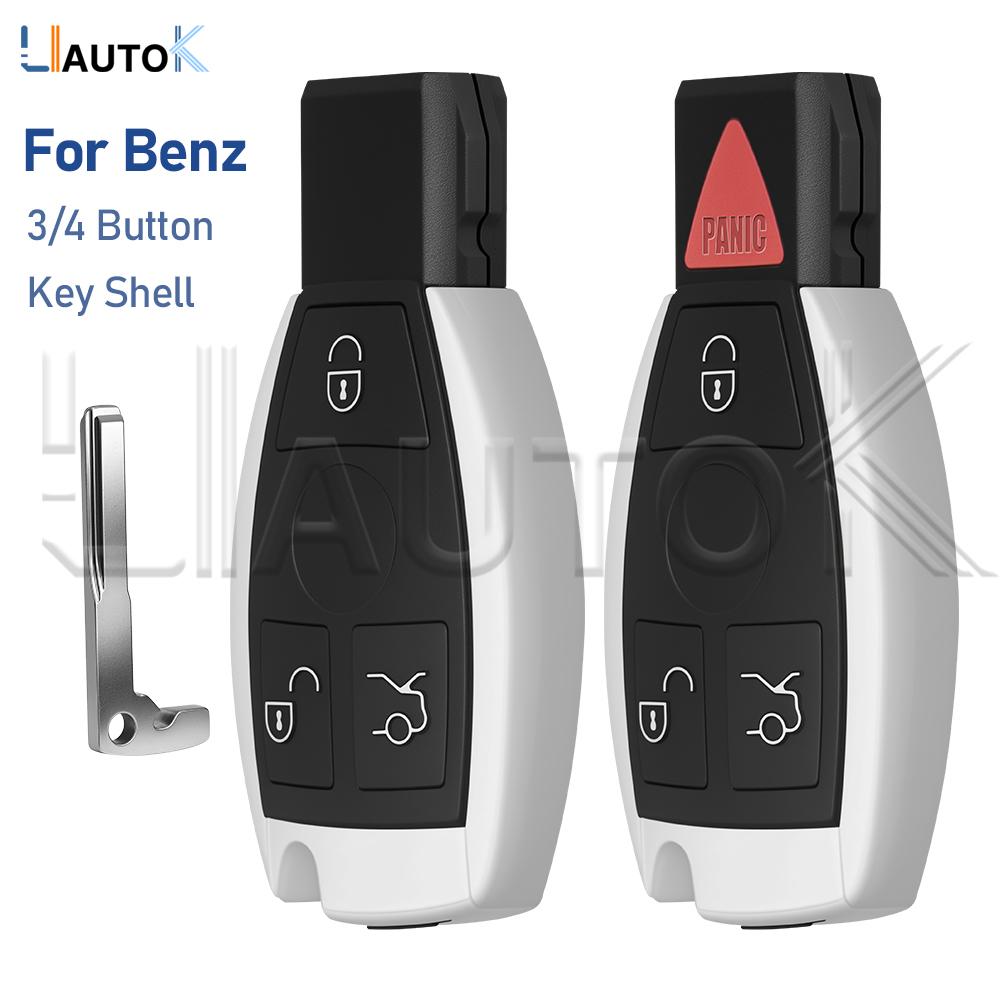 Remote Control Auto Key Case For Mercedes For Benz A B C E G W Class W203 W204 W205 W210 W211 W212 W22 Car Key Fob Cover Housing