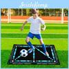 Mat Football Footstep Silent Training Soccer Sports Auxiliary Mat Nonslip Indoor Soccer Practice Equipment
