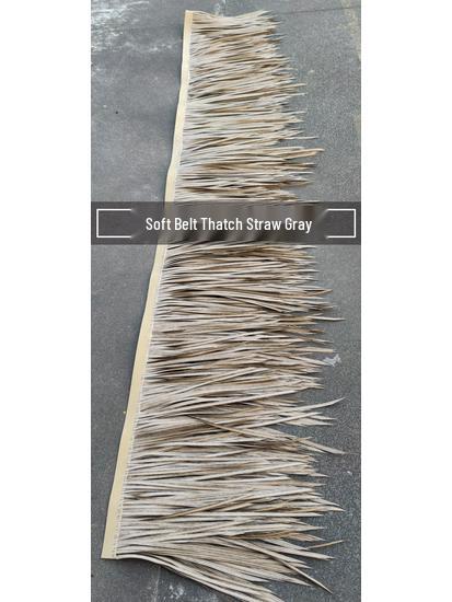 Simulated Fur Thatched Roof Roll for Gazebos and Houses