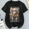 Dragon Ball GOKU Bulma Anime Printed T-shirt Men's and Women's Short Sleeves 2026 Summer American Loose Cotton T-shirt