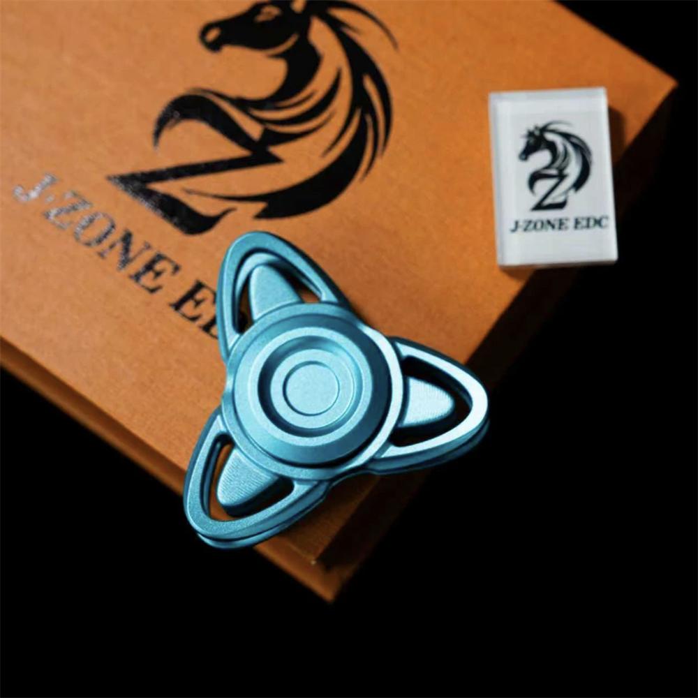 Aluminum Alloy Fidget Spinner Edc Slider Toys Anti Stress Hand Spinner For Adhd  Anxiety Relief Sensory Therapy Toys