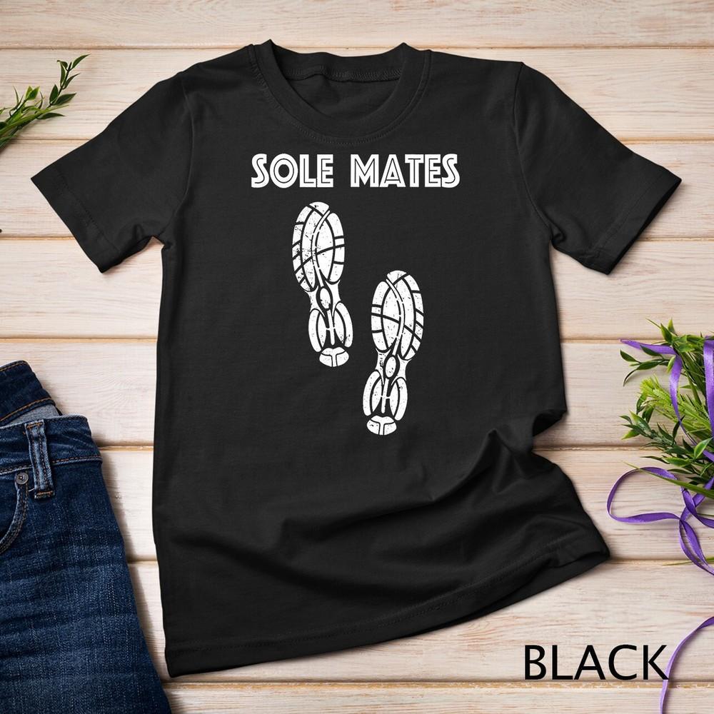 

Funny Sole mates running and jogging team gift idea Unisex T-shirt L