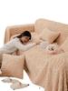 Anti -Scratching Plush Sofa Towel Cover Cloth Sofa Cover Full Covered Four Seasons Universal Sofa Cushion Winter