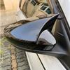 For US Skoda Octavia 2013- For VW T-ROC 2017- Car Rearview Side Mirror Cover Wing Cap Exterior Door Case Trim Sticker
