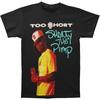 Too Short Men's Shorty The Pimp T-Shirt Black