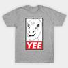 Unisex Fashion TShirt Yee Print TShirt Plus Size XS-6XL T-Shirt 100%Cotton Tops O Neck Short Sleeve Tees