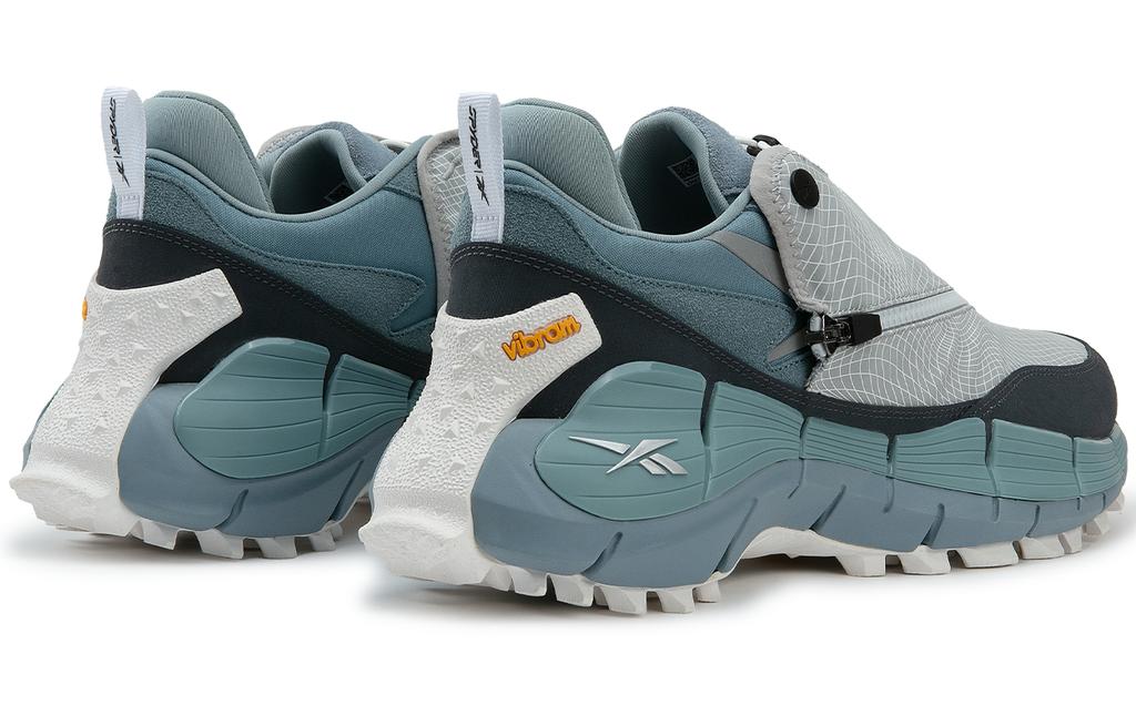 Spyder X Reebok ZIG KINETICA EDGE 2.5 Abrasion Resistant Low Top Running Shoes Unisex Smoke Blue 100245916