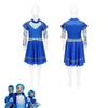 3 Zombie Halloween Addison Cheerleading Costume Childrens Cosplay Dress