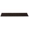 VidaXL Self-adhesive Stair Treads 15 Pieces 76 X 20 Cm Dark Brown Rectangular 326931