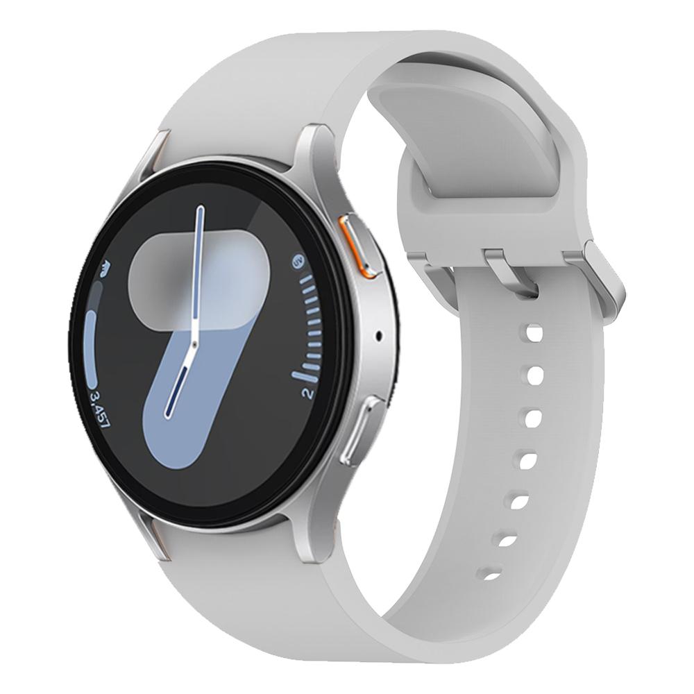 Click Easy To Fit Sport Band For Samsung Galaxy Watch 7 4 44mm/5 Pro 45mm/6 Classic 47mm 43mm/FE 40mm Silicone Strap Accessories