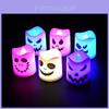 Ghost Halloween Led Candle Lamp With Multicolor Lighting For Spooky Events