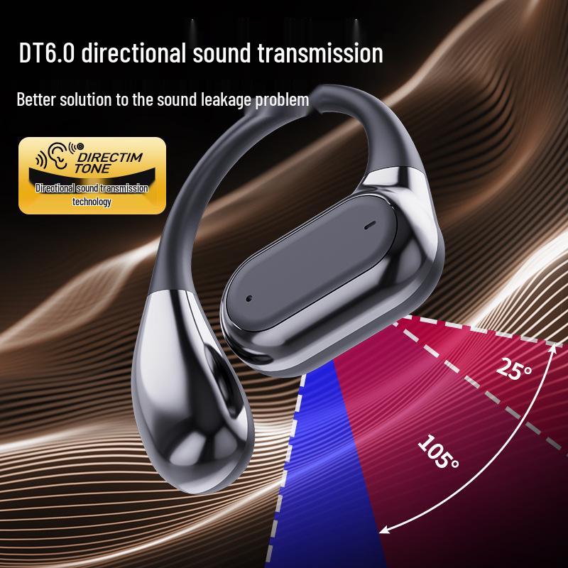 2025 Q26 Wireless Bluetooth Earphones: Long Battery Life, Sporty Ear-Hook Design, Air Conduction Technology