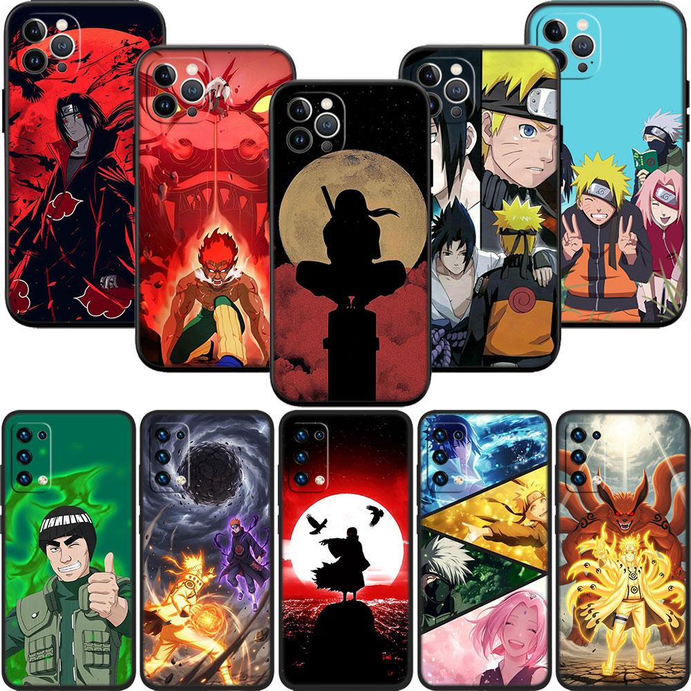 LO77 Naruto Uzumaki Soft Shell Phone Case for iPhone SE X XS XR 11 16E 17 Pro Max Air 8 7 6 6s Plus