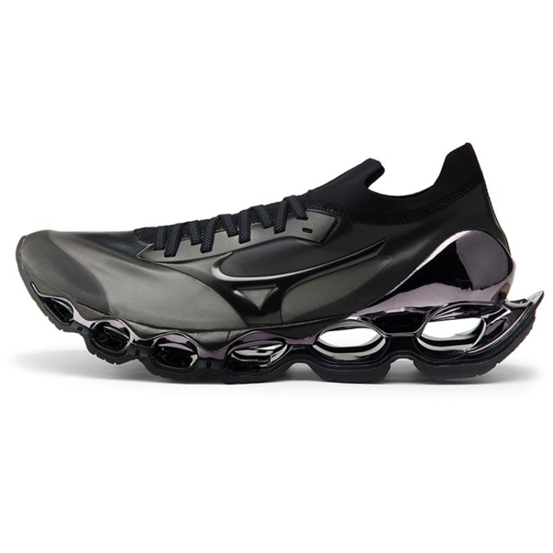 Mizuno Hajime Sorayama X Wave Prophecy 'Black' Sneakers D1GA212502