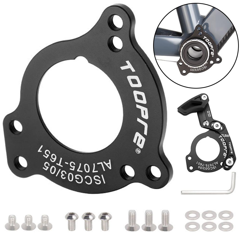 

MTB Mountain Bike Chain Guide Bottom Bracket Plate Conversion Bottom Bracket Conversion Adapter for ISCG03 ISCG05 Bottom Bracket spain