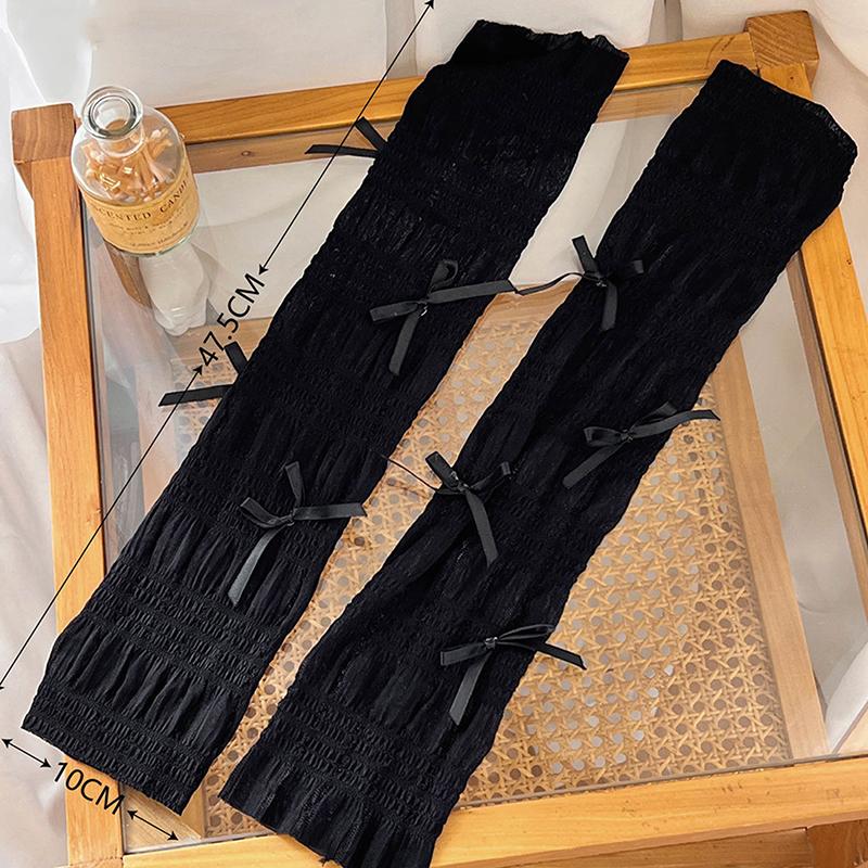 

1 пара милых летних солнцезащитных нарукавников с длинным рукавом для езды на велосипеде и вождения, тонких дышащих солнцезащитных нарукавников, подарки